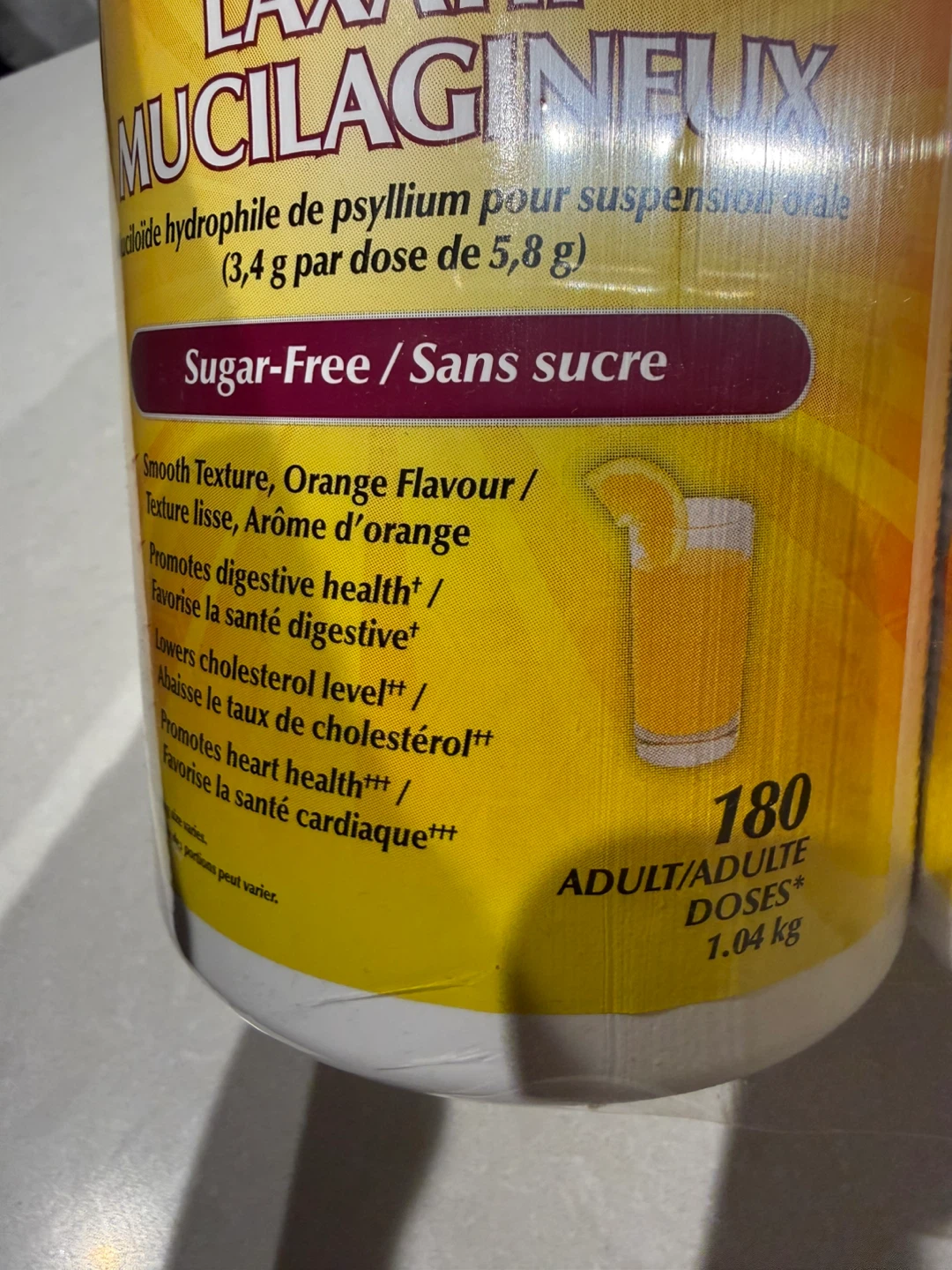 Kirkland Signature Fibre Laxative Sugar-Free Orange - photo 2
