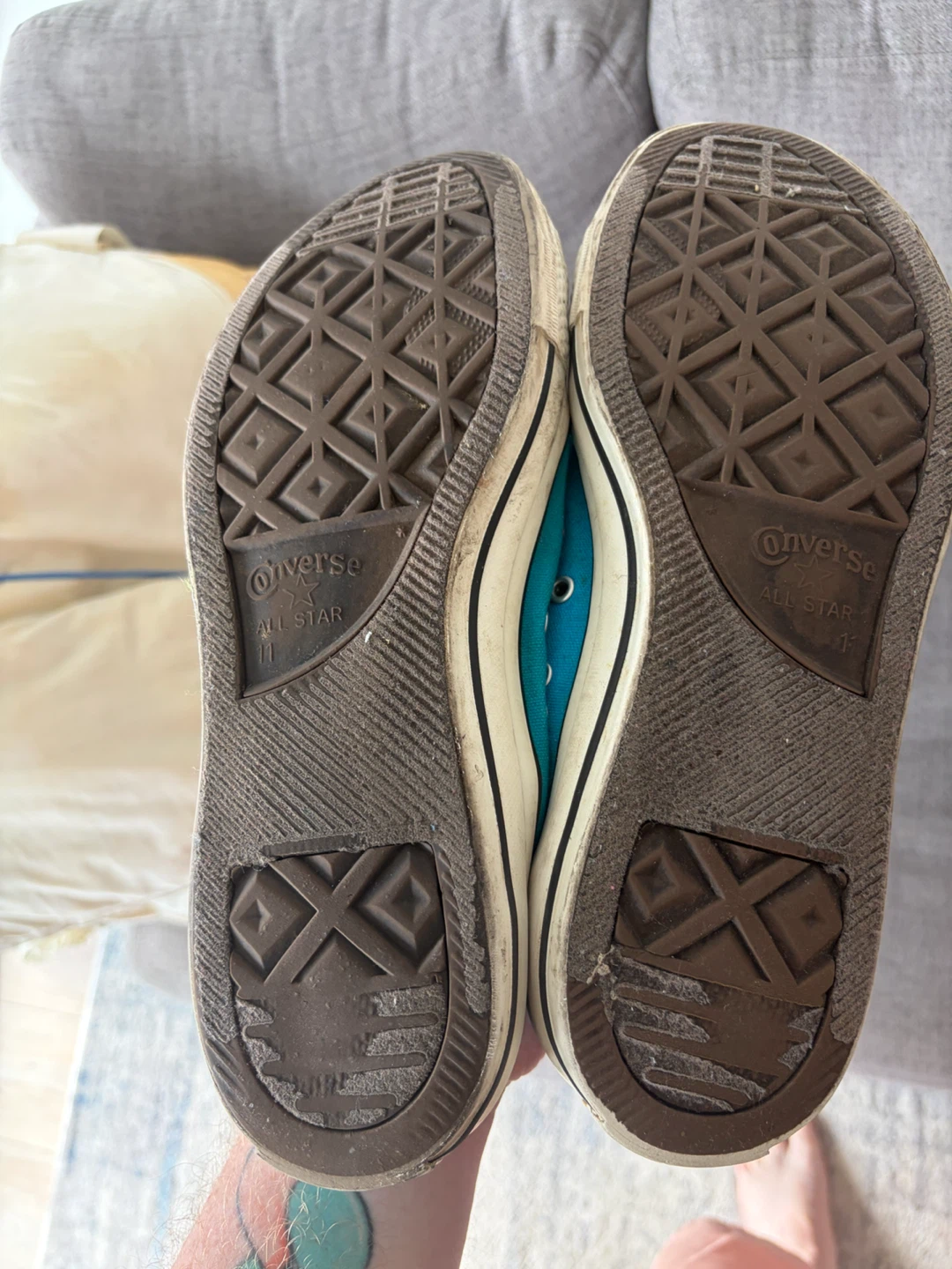 Converse All Star Low Top Sneakers - Size 11 - photo 2