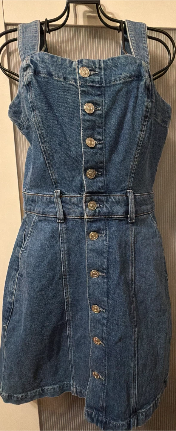 Paige Denim Button-Front Mini Dress - photo 5