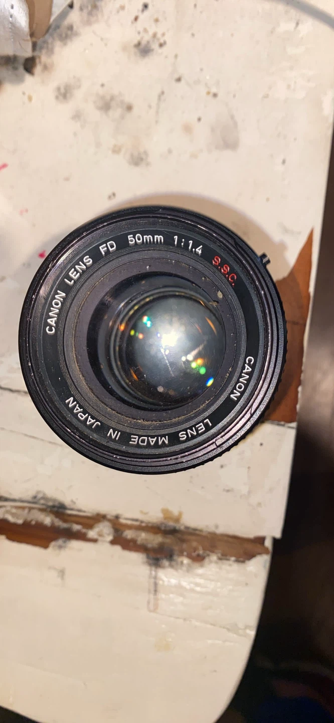 Canon Lens FD 50mm f/1.4 S.S.C.