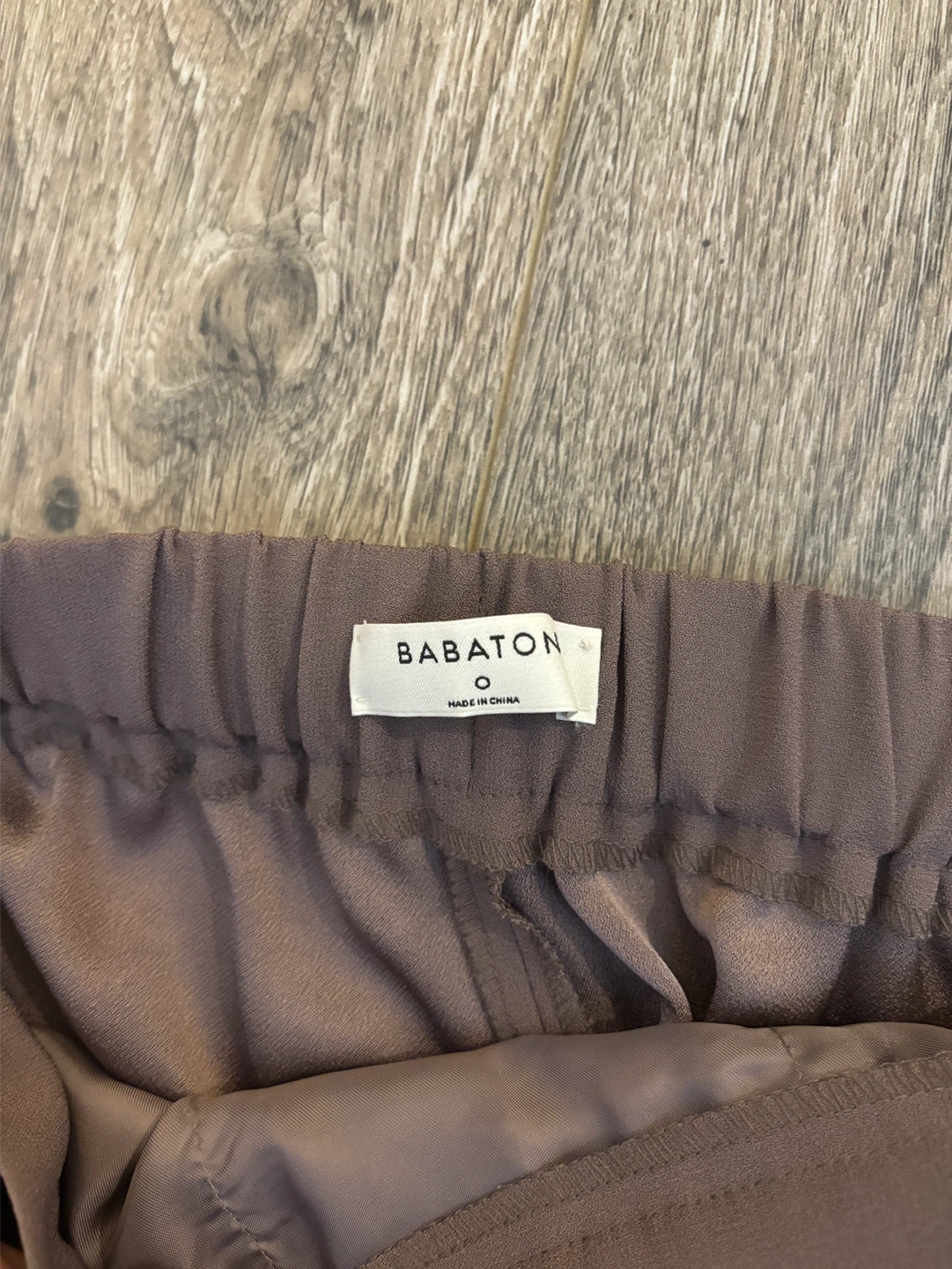 Babaton Brown Trousers Size 0 - photo 2