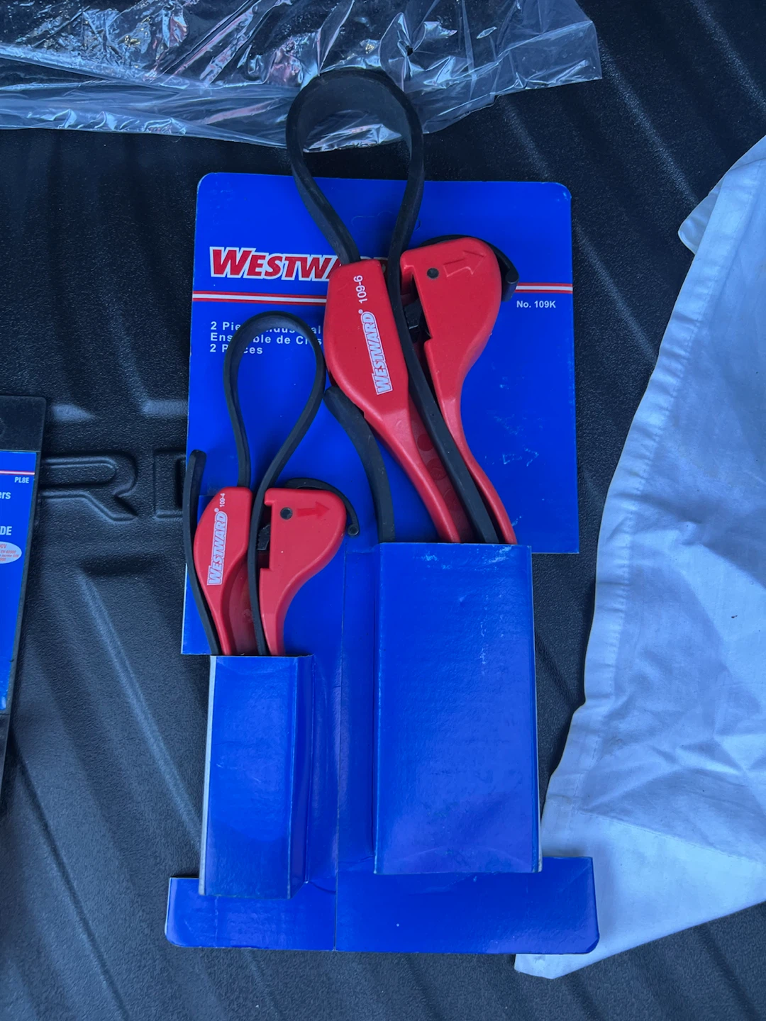 Westward 2-Piece Strap Wrench Set 109K