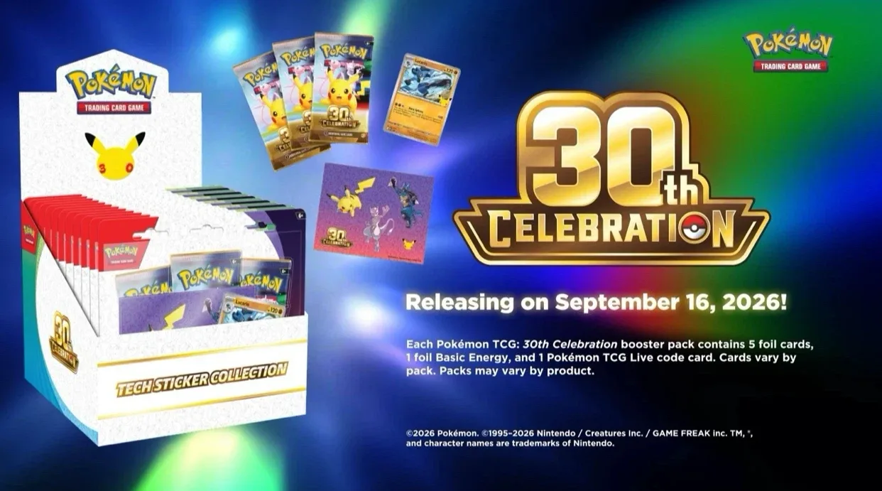 Pokémon TCG: 30th Celebration Tech Sticker Collection (Lucario) - photo 4