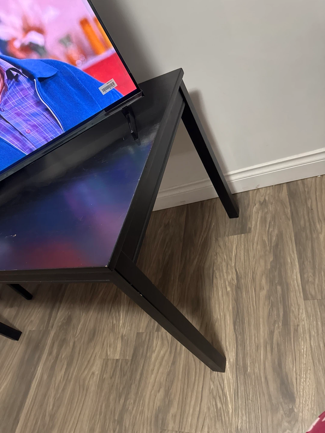 IKEA Black Desk and Matching Chair - photo 3