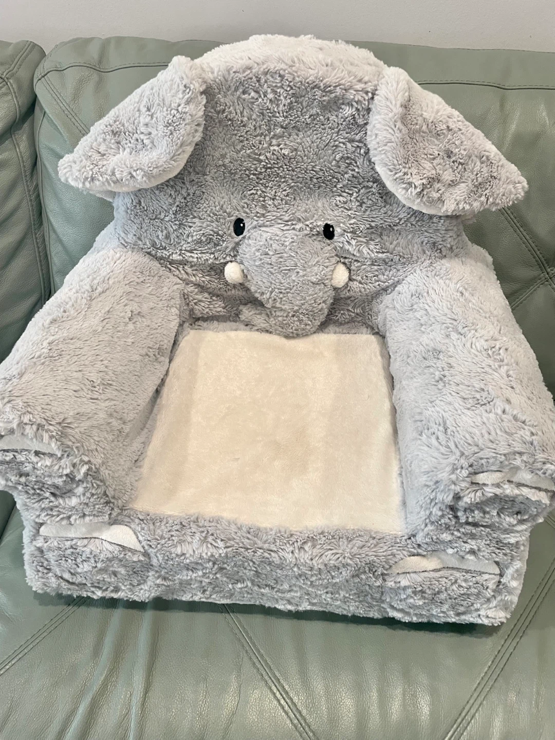 Plush Elephant Toddler Chair - photo 2