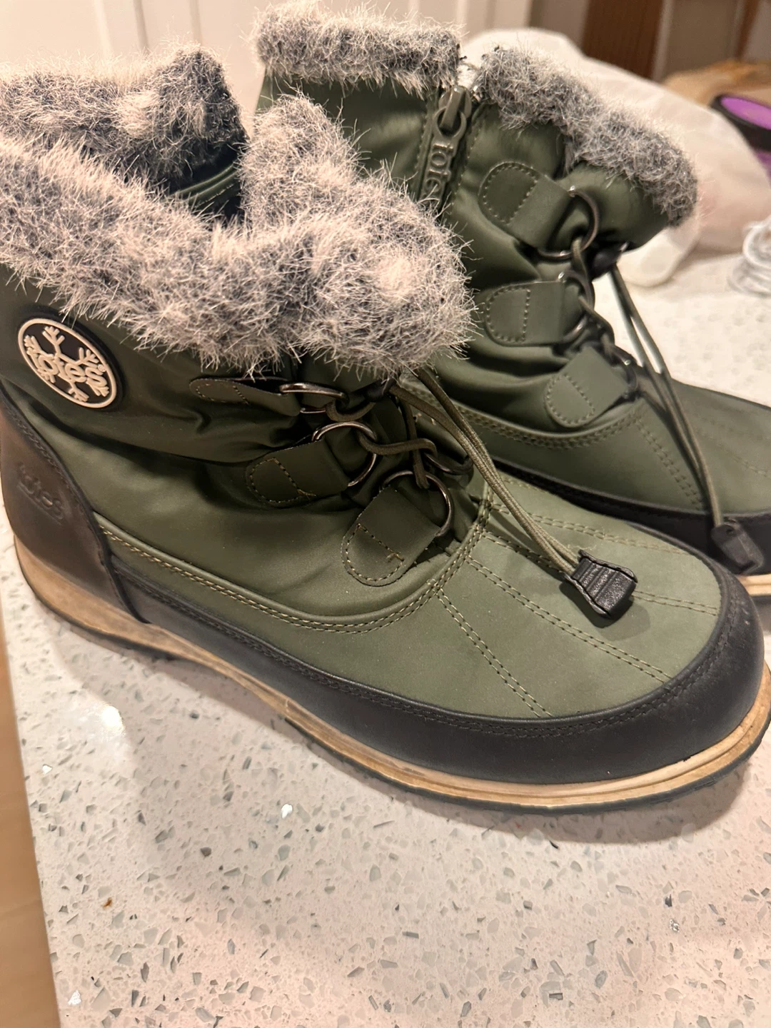 Totes Winter Boots Green - photo 2