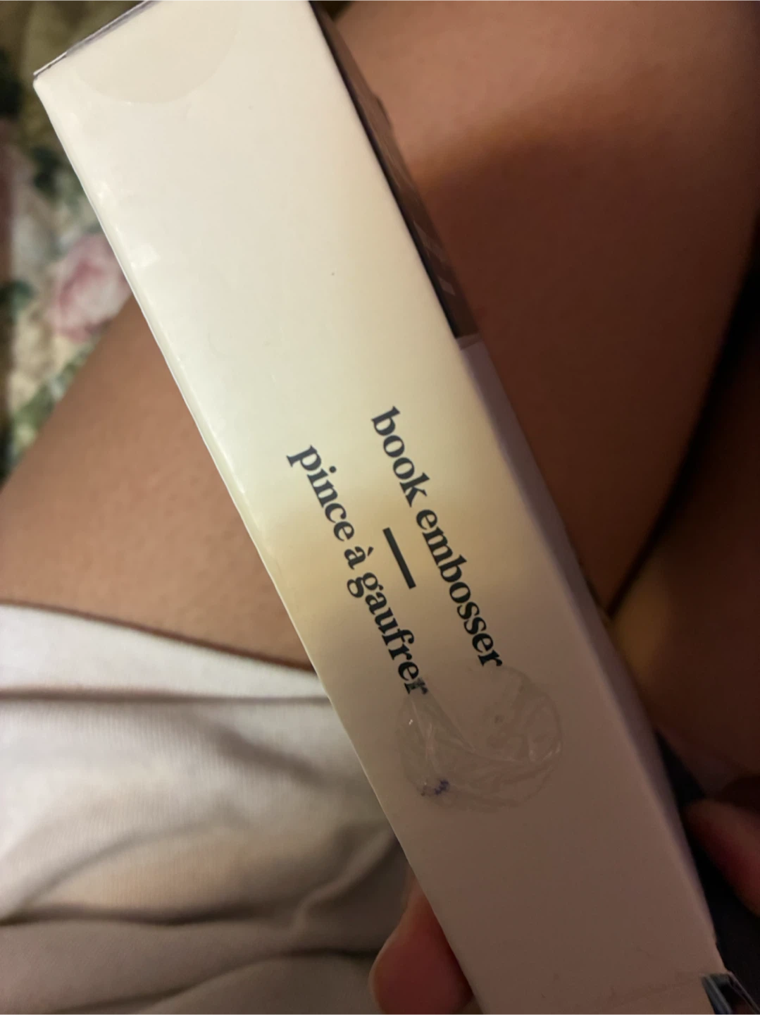 Indigo Stainless Steel Book Embosser - photo 3