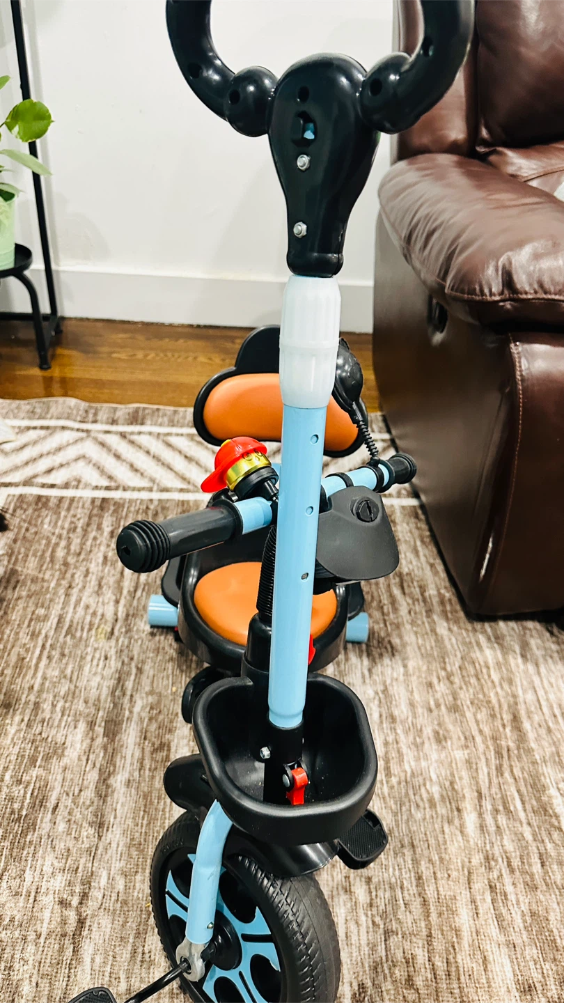 Kids Tricycle with Parent Handle - photo 2
