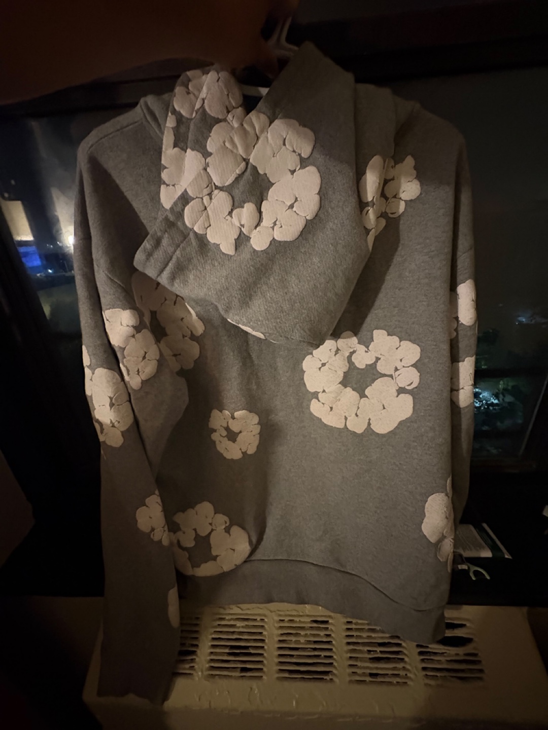 Denim Tears Hoodie Gray - photo 2