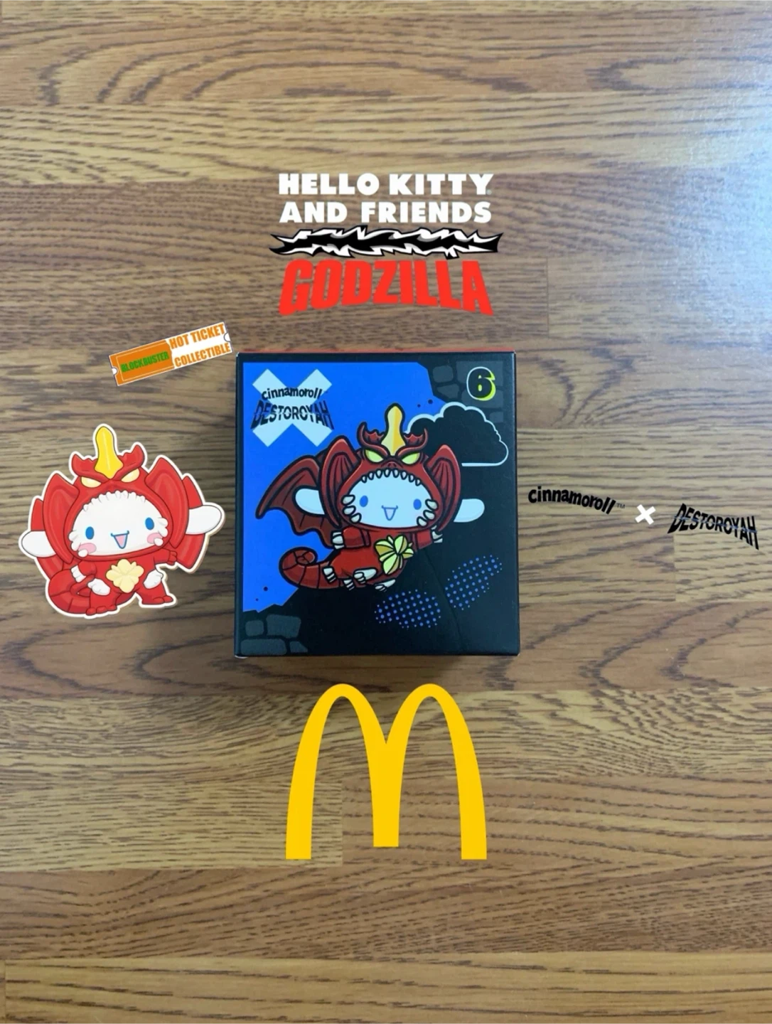 McDonald’s | Hello… Happy Meal Toy (Cinnamoroll x Destoroyah)