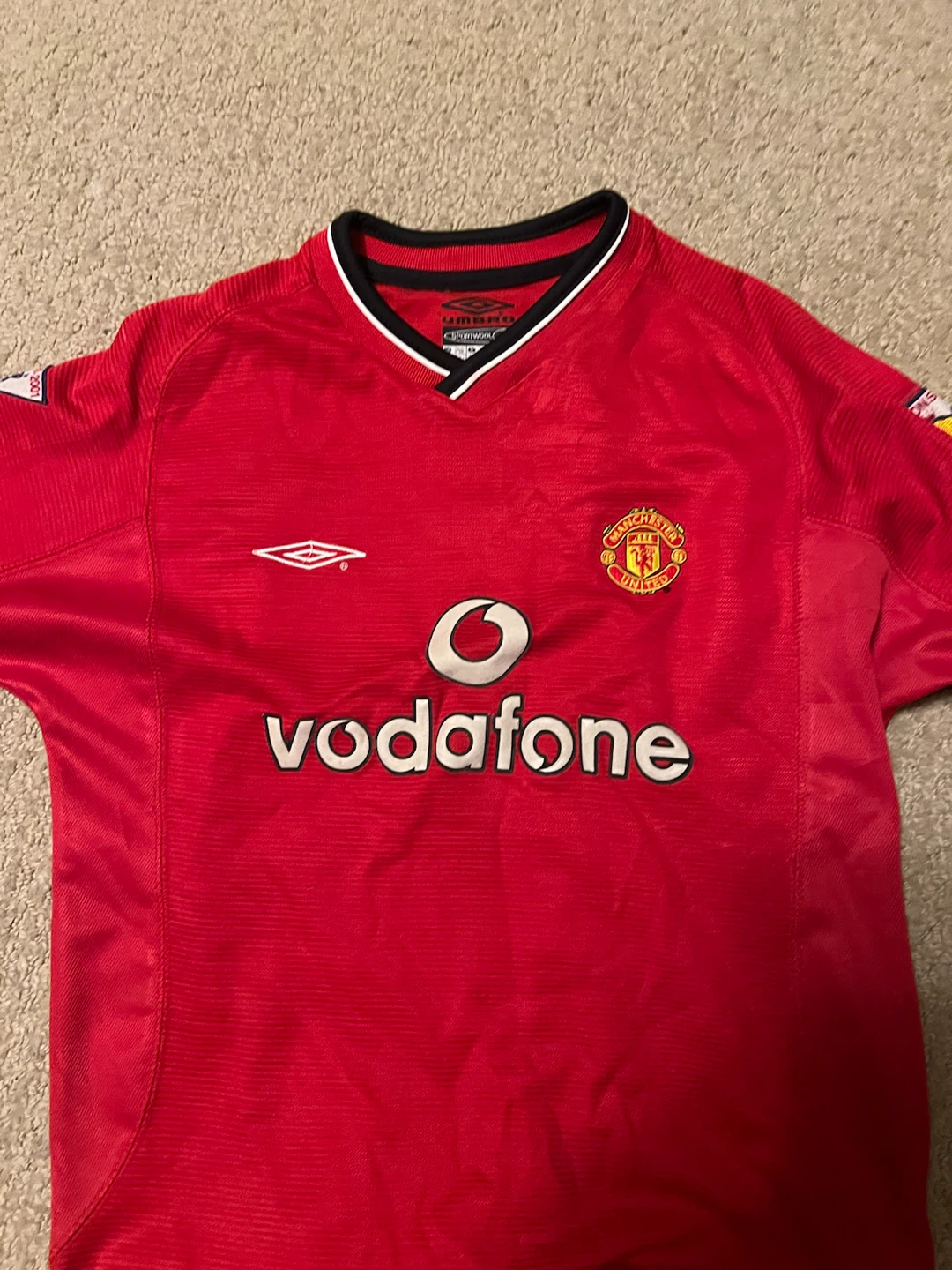 Manchester United kid size(2000-2001 champions)