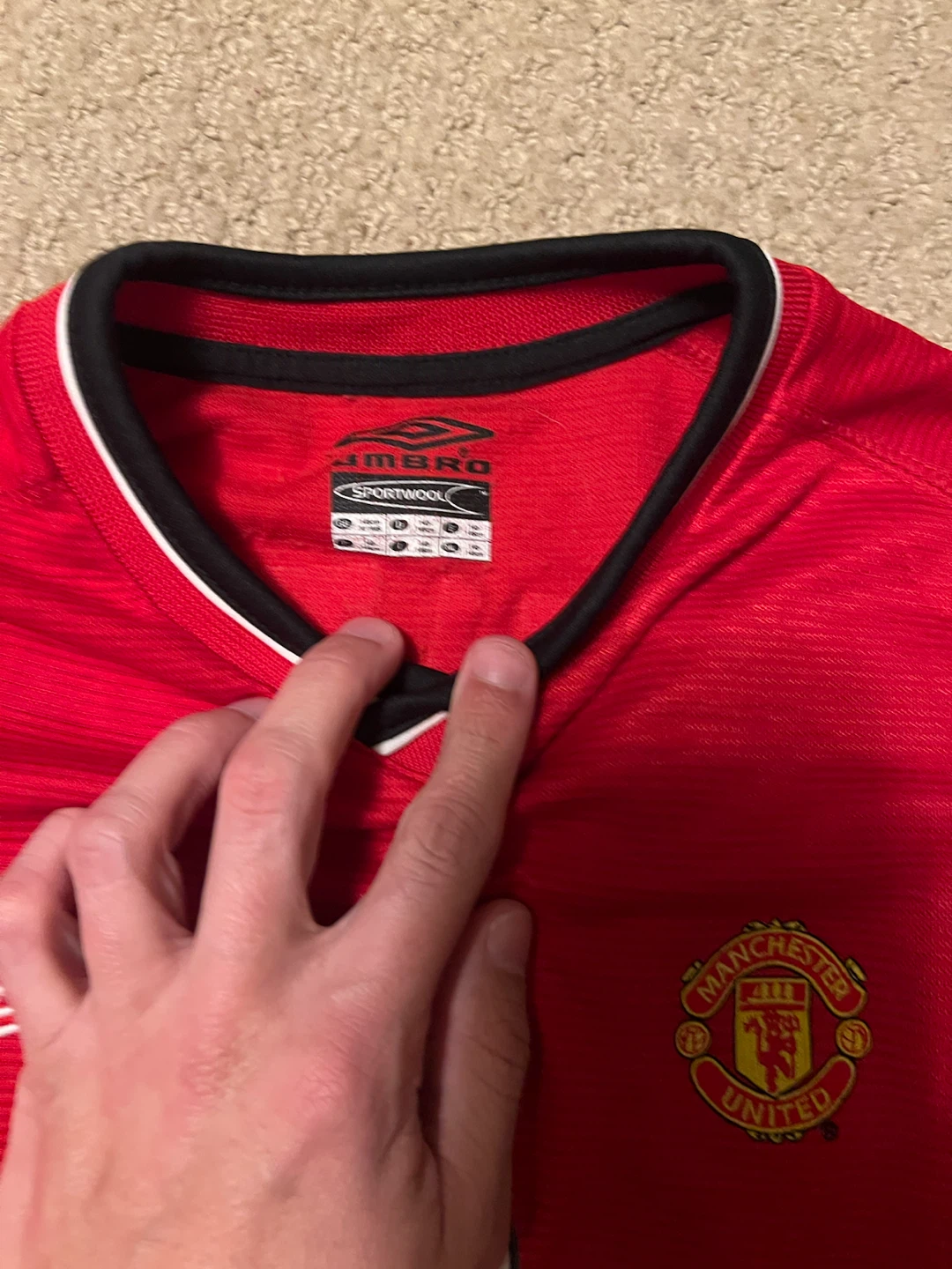 Manchester United kid size(2000-2001 champions) - photo 2