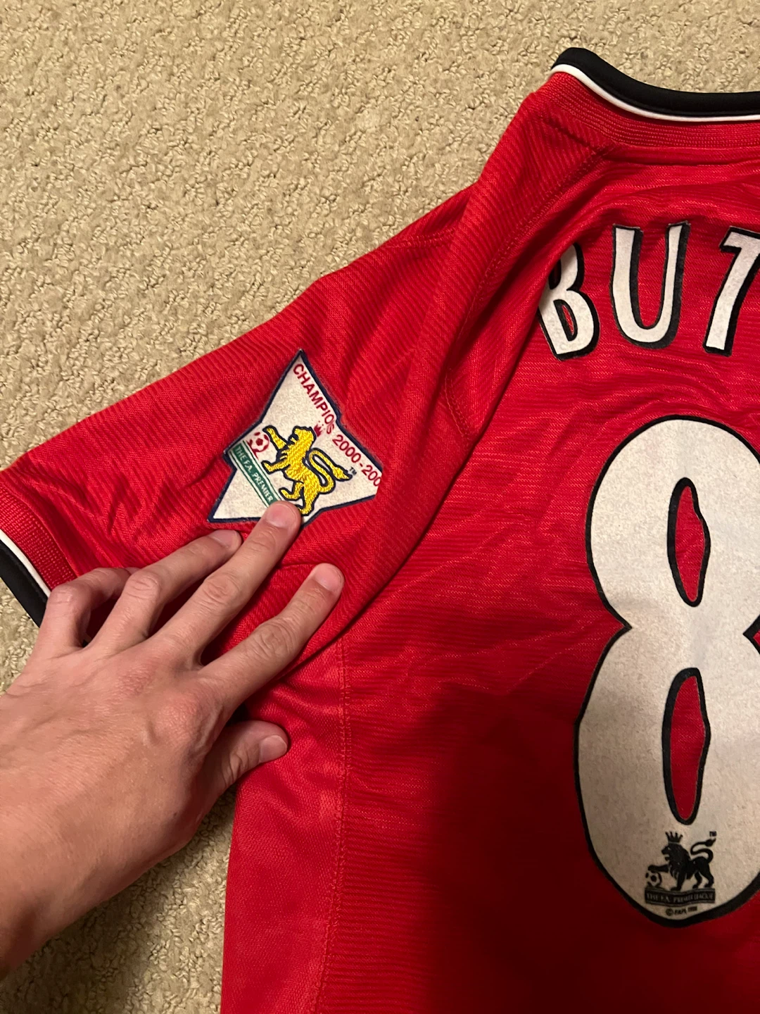 Manchester United kid size(2000-2001 champions) - photo 4