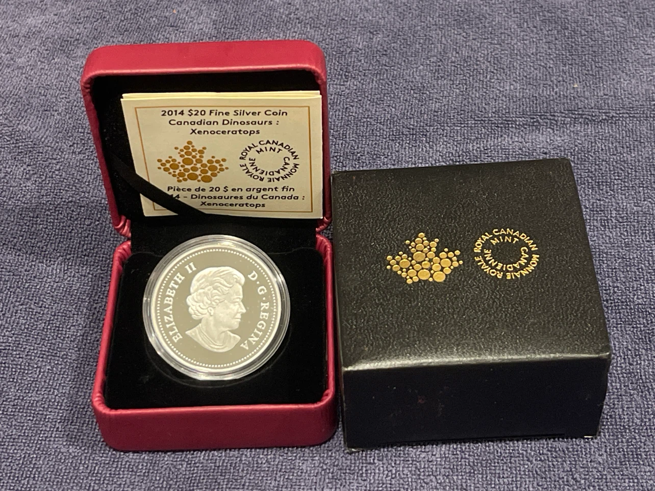 2014 $20 Fine Silver Coin - Canadian Dinosaurs: Xenoceratops - photo 3