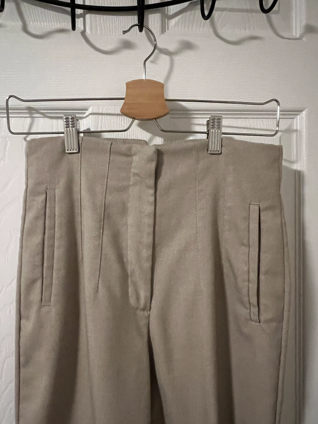 Zara Beige high-waisted trousers - photo 2