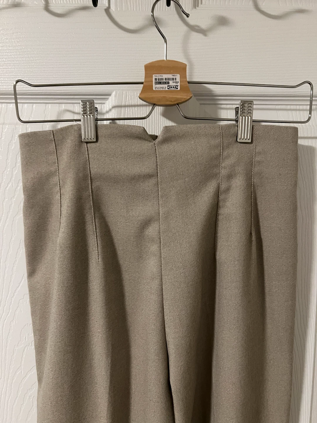 Zara Beige high-waisted trousers - photo 3