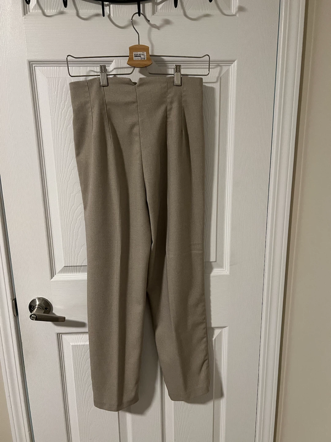 Zara Beige high-waisted trousers - photo 5