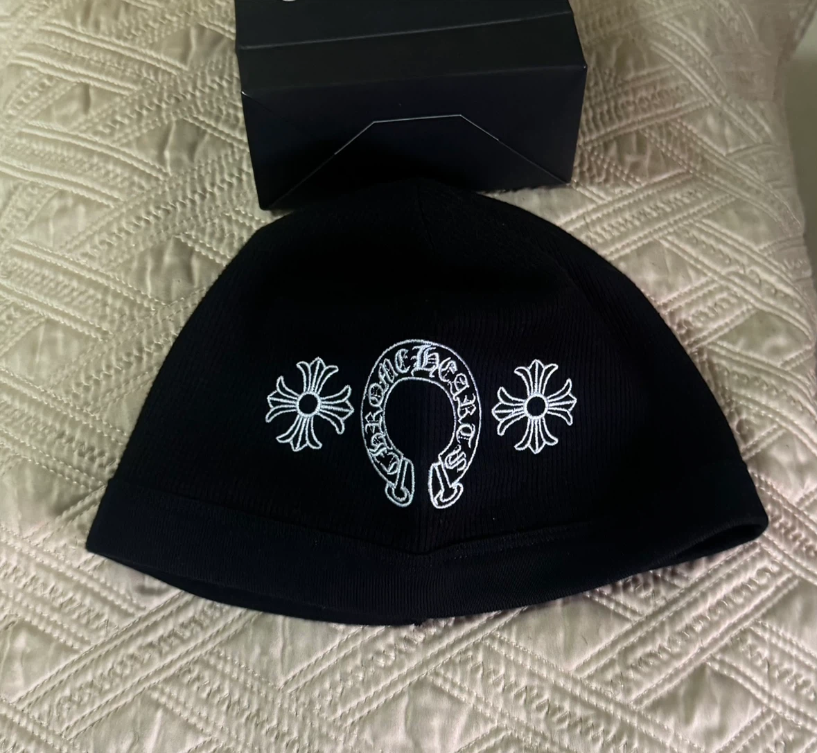 Chrome Hearts “Horseshoe” Skull Cap Beanie