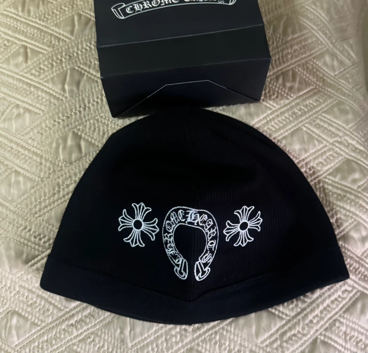 Chrome Hearts “Horseshoe” Skull Cap Beanie - photo 2