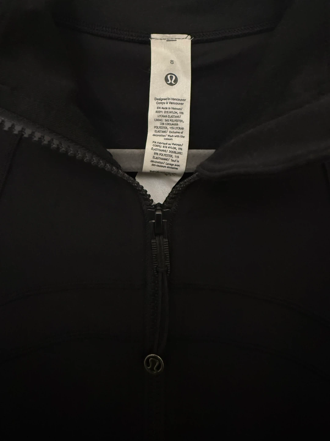 Lululemon Define Cropped Jacket Black Size 8 - photo 4