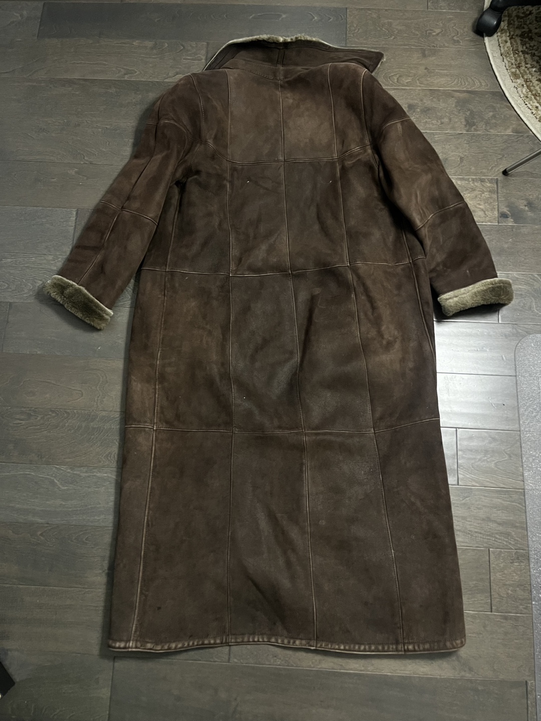 Vintage Shearling Coat - Genuine Leather and Sheepskin - photo 4