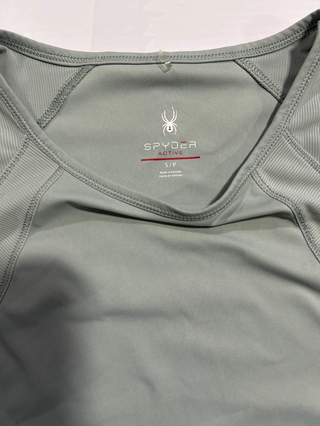 Spyder Active Sage Green Athletic Shirt - photo 2