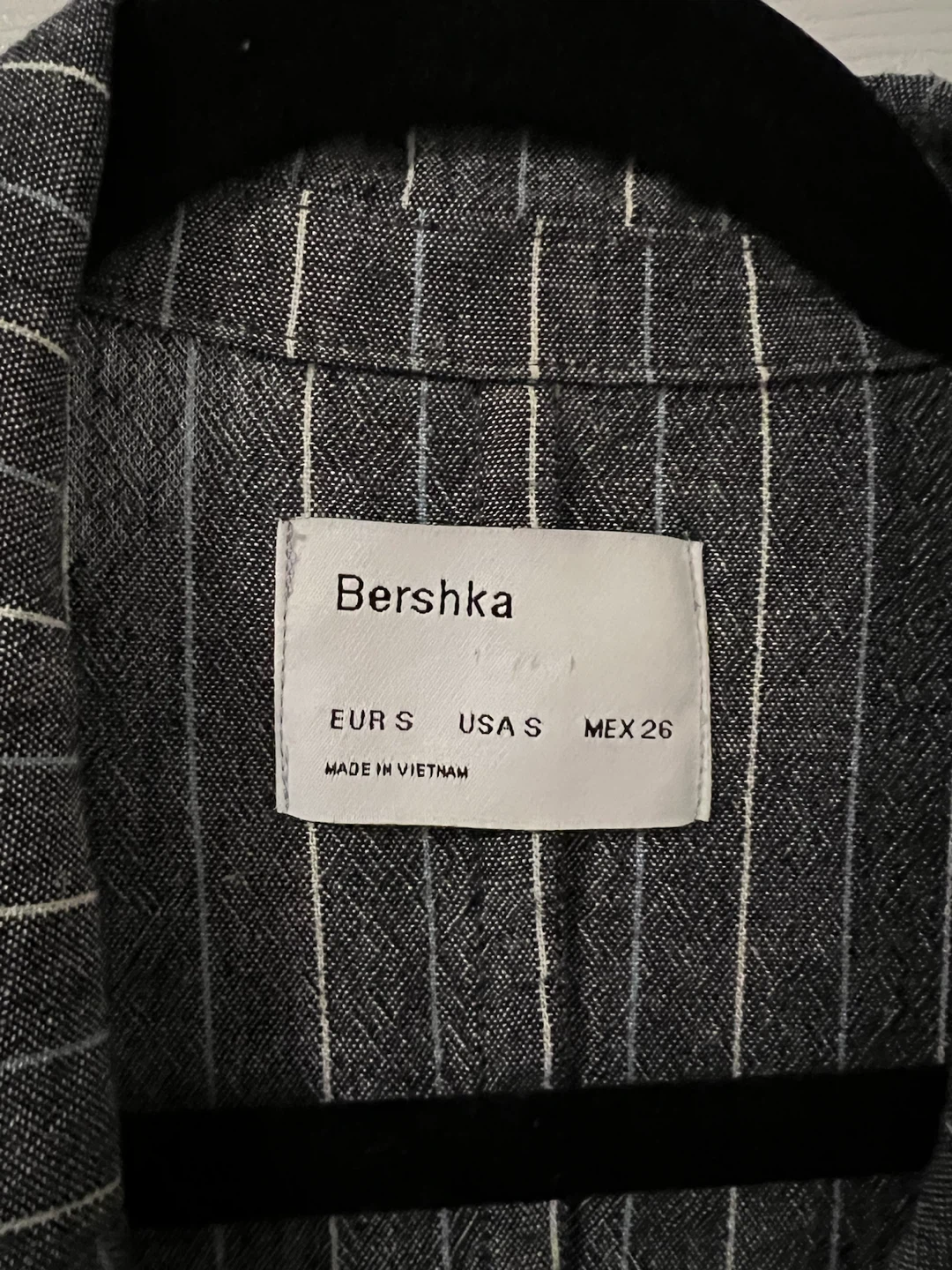 Bershka Pinstripe Sleeveless Blazer - photo 2