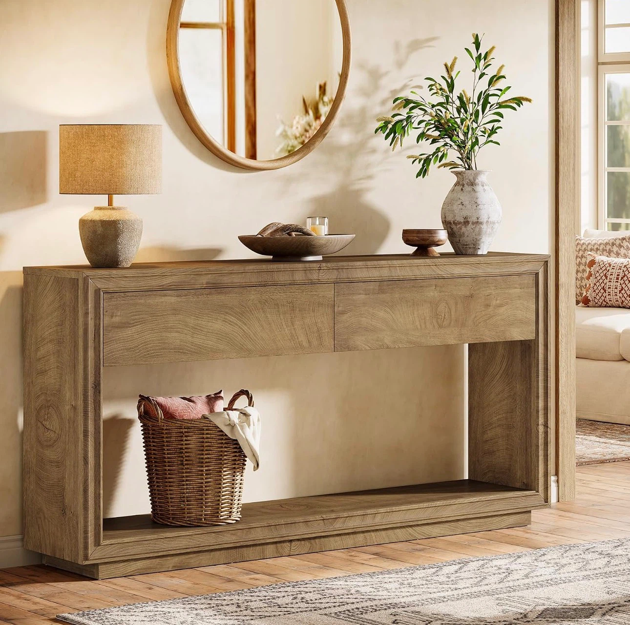 Brand new Console Table with 2 drawers - photo 3