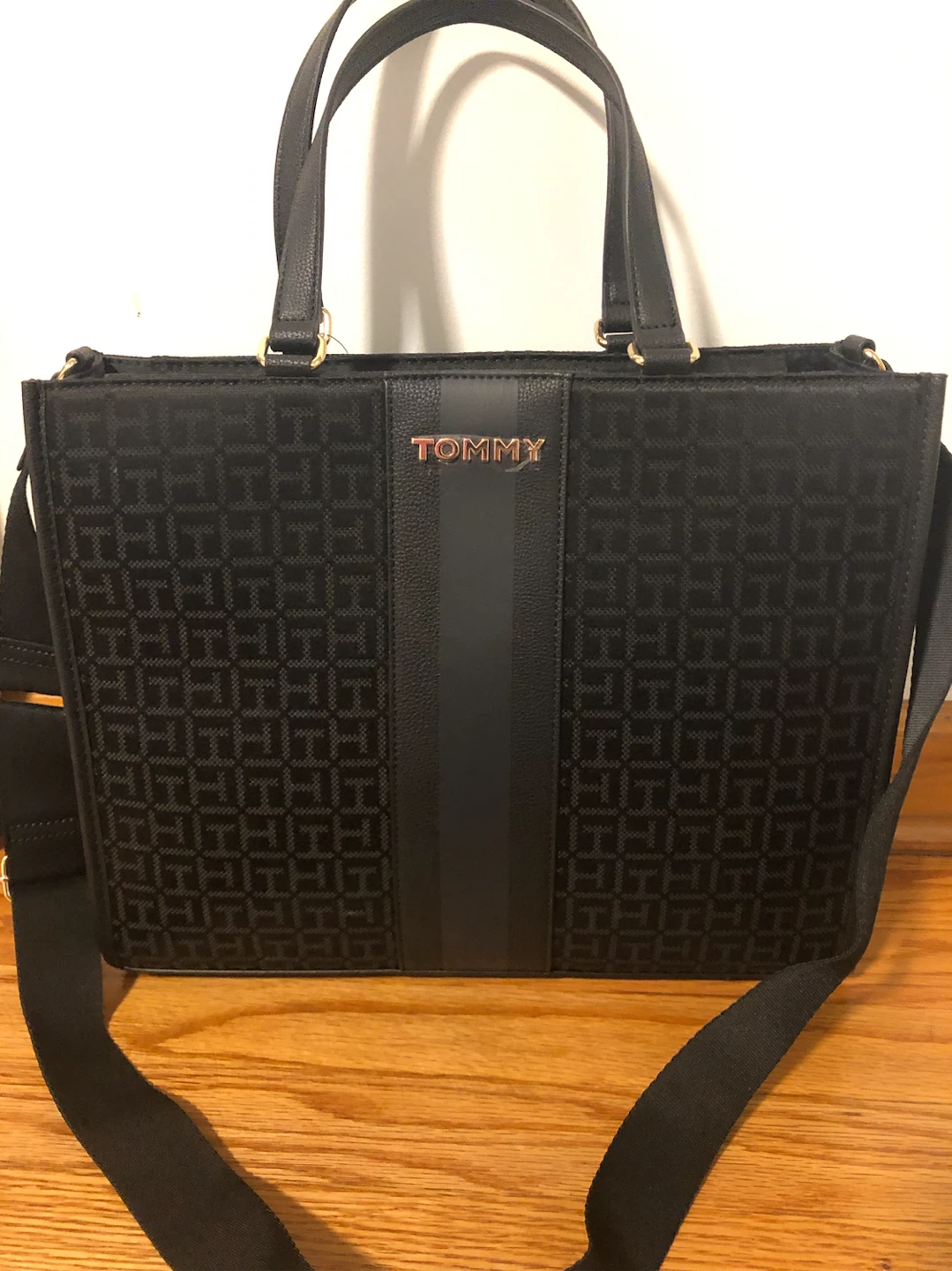 Tommy Hilfiger Monogram Tote Bag