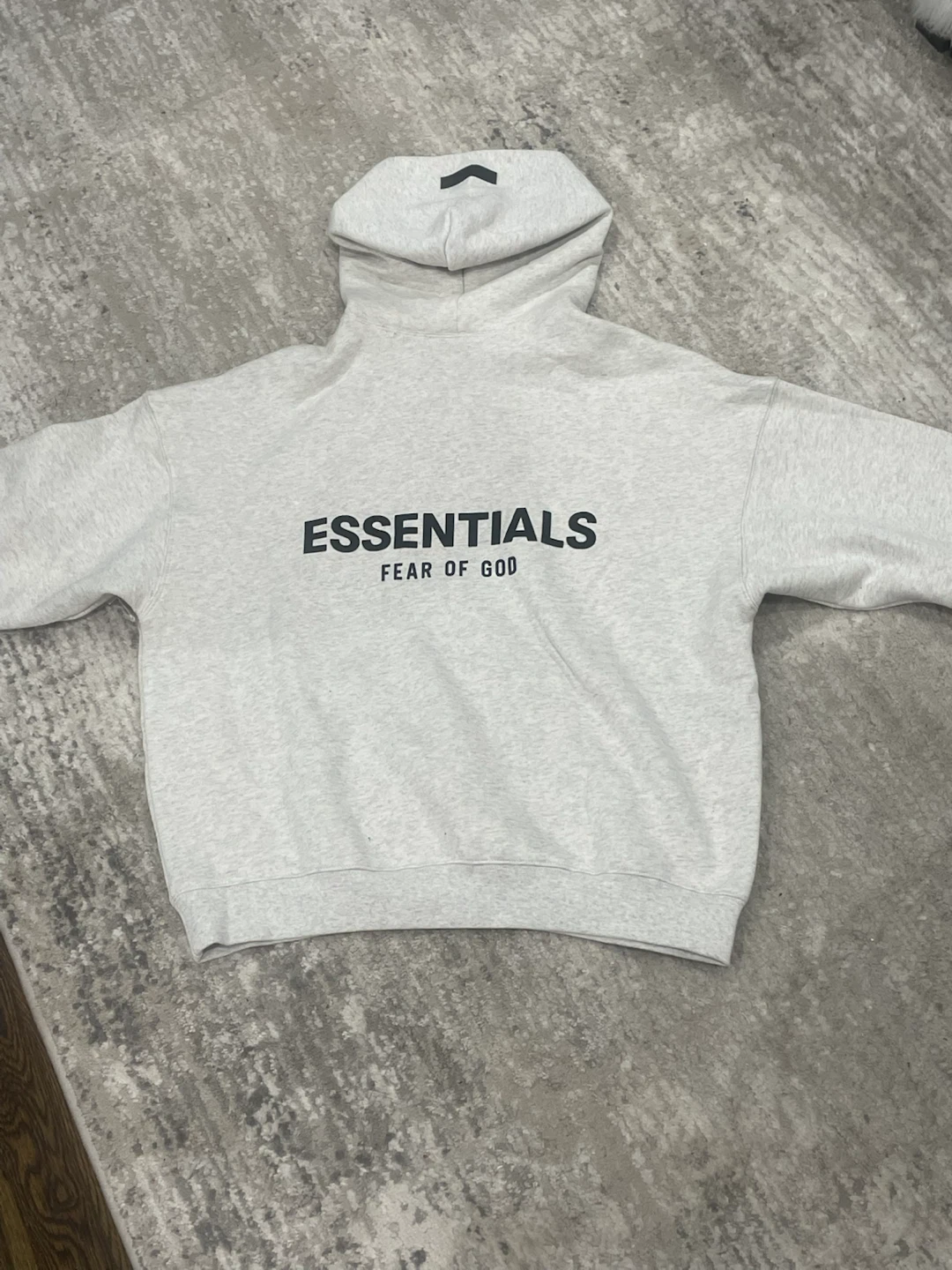 Essentials Fear of God Grey Hoddie - photo 2