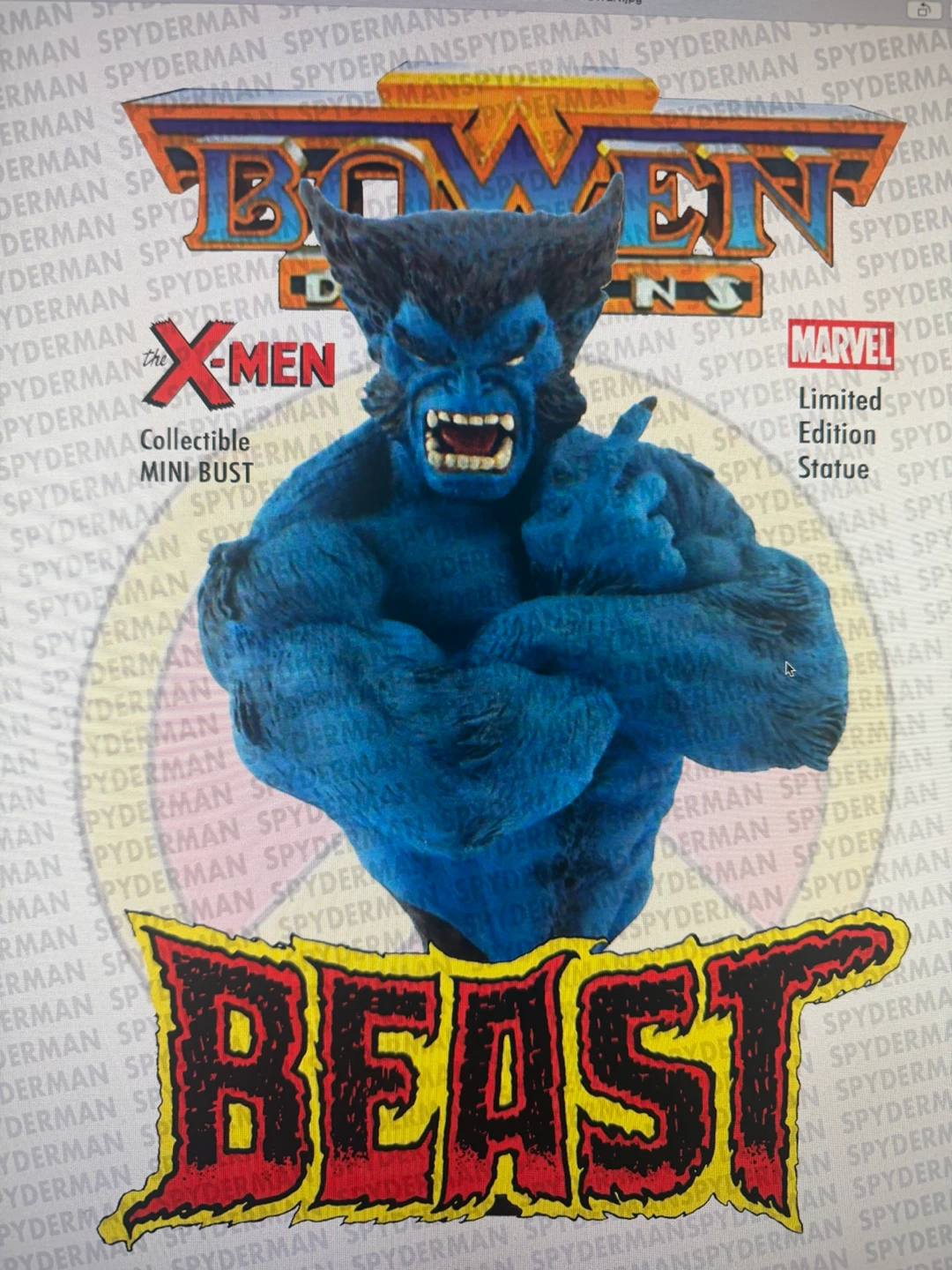 Bowen Designs X-Men Beast Mini Bust