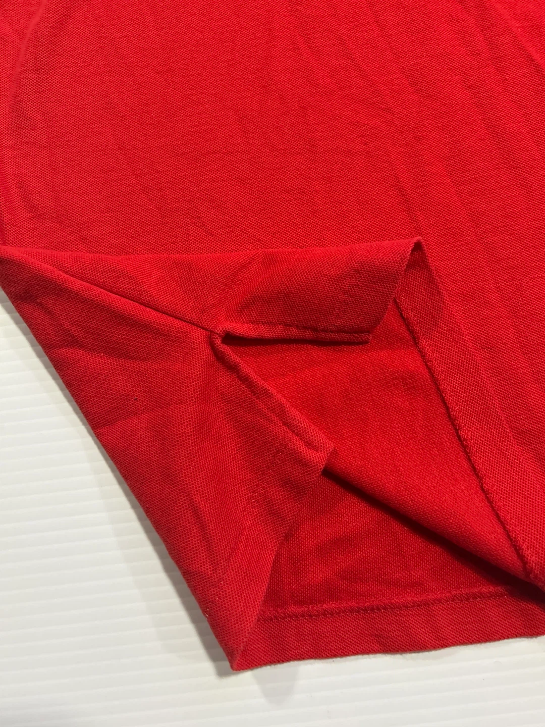 Le Tigre Men's Red Polo Shirt 1990 vintage - photo 5