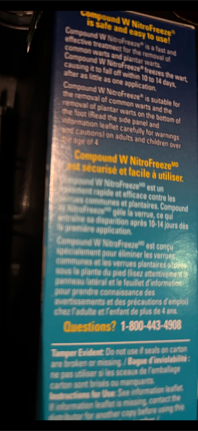 Compound W NitroFreeze Wart Removal System - photo 2