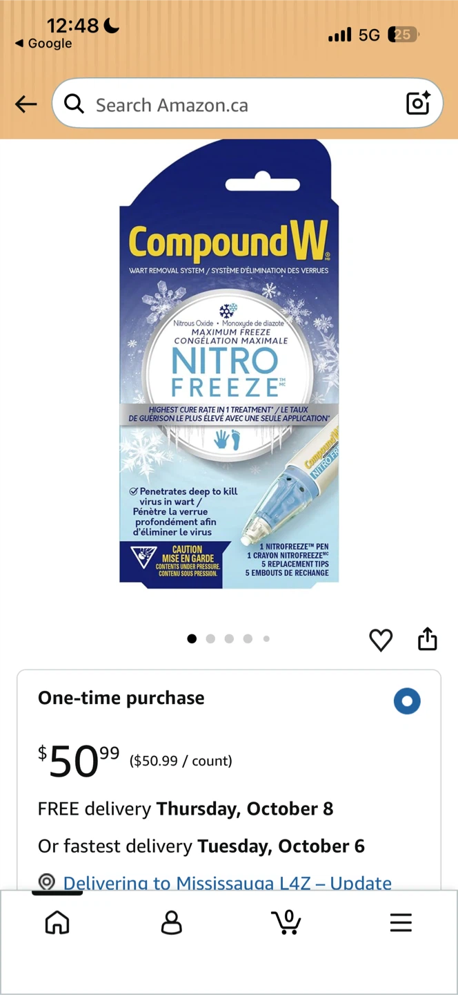 Compound W NitroFreeze Wart Removal System - photo 3