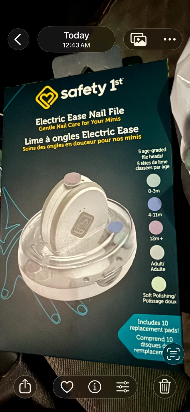 Safety 1st Electric Ease Nail File