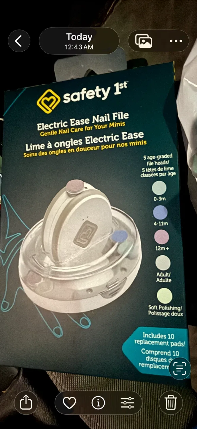 Safety 1st Electric Ease Nail File