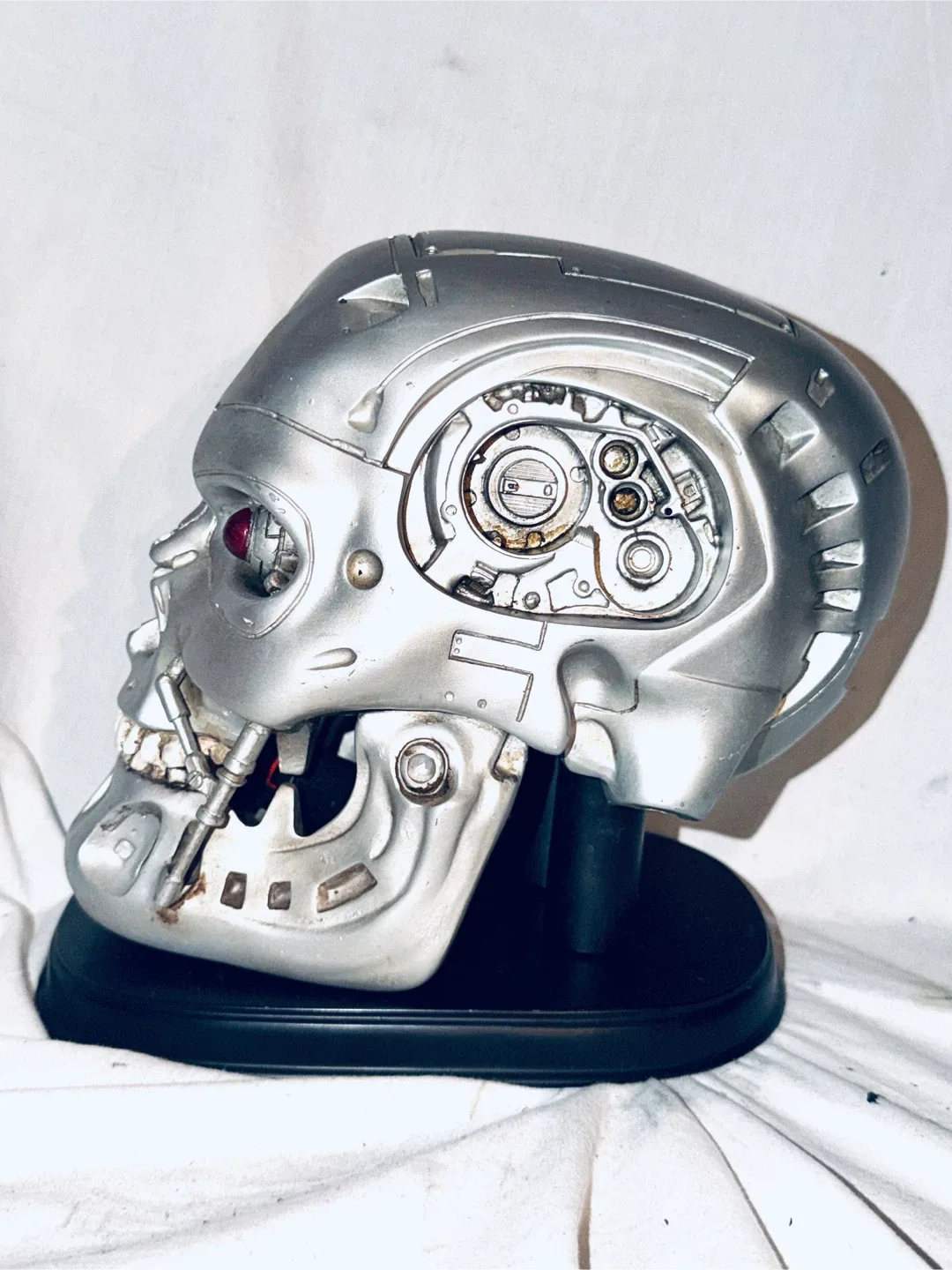 Terminator T-800 Endoskeleton Head Statue - photo 5