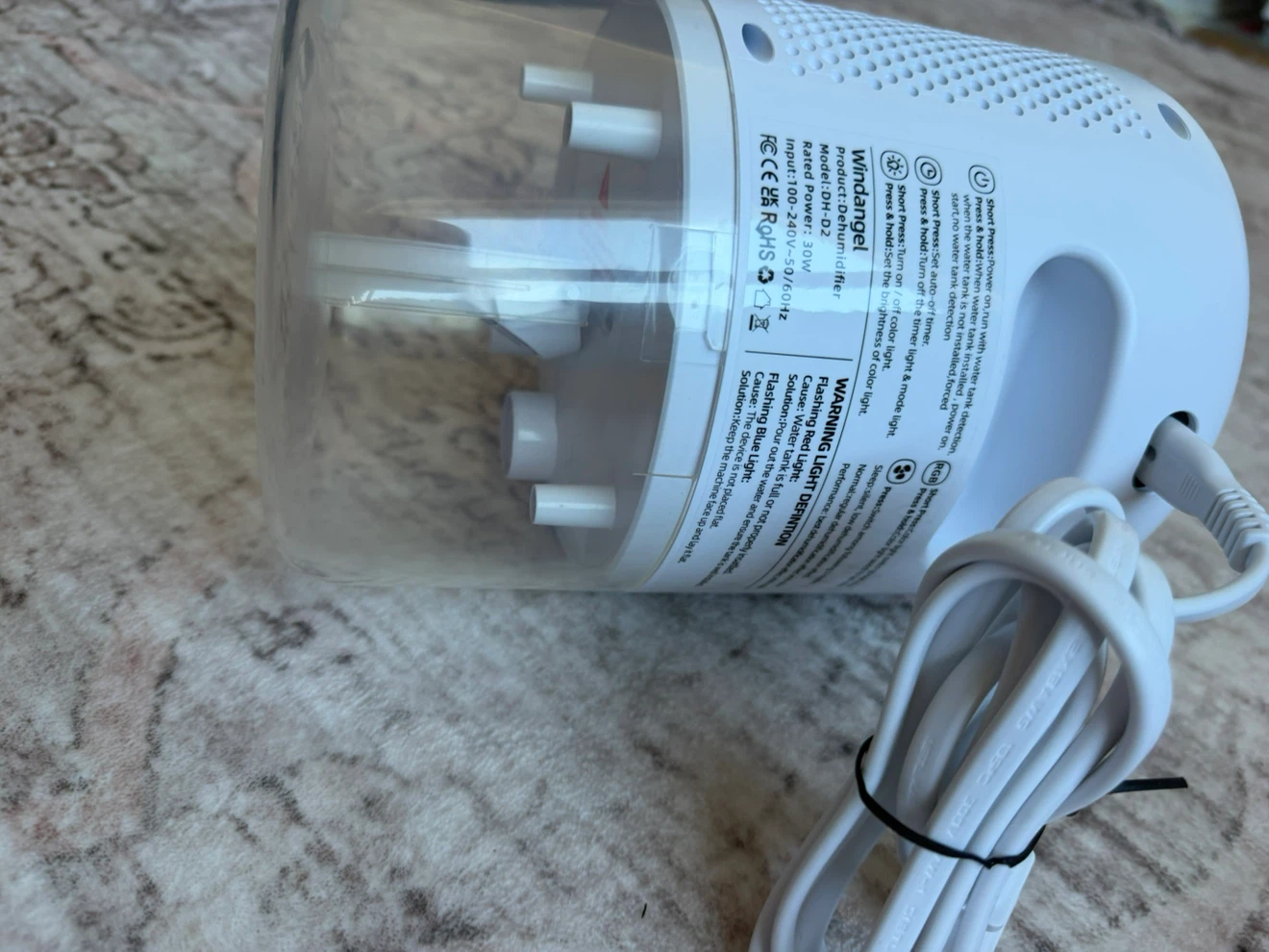 Windangel Small Portable Dehumidifier - photo 3