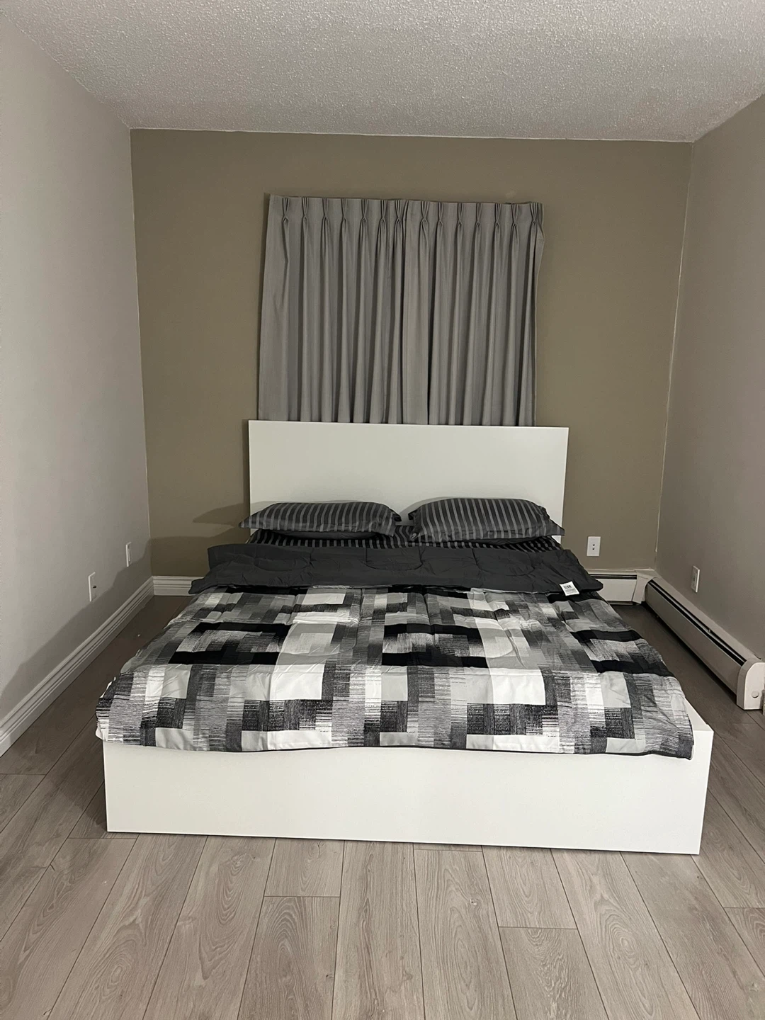 White Queen Bed Frame IKEA