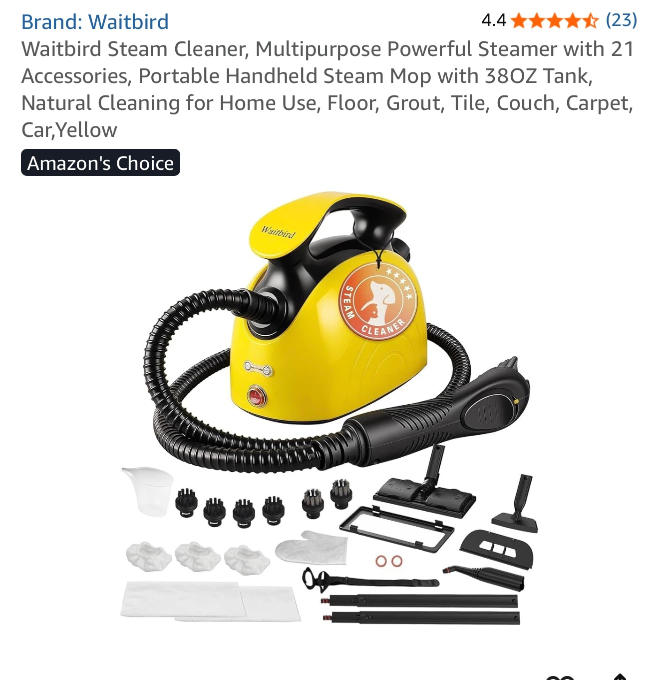 Waitbird Multi-Function Steam Cleaner CB-03A