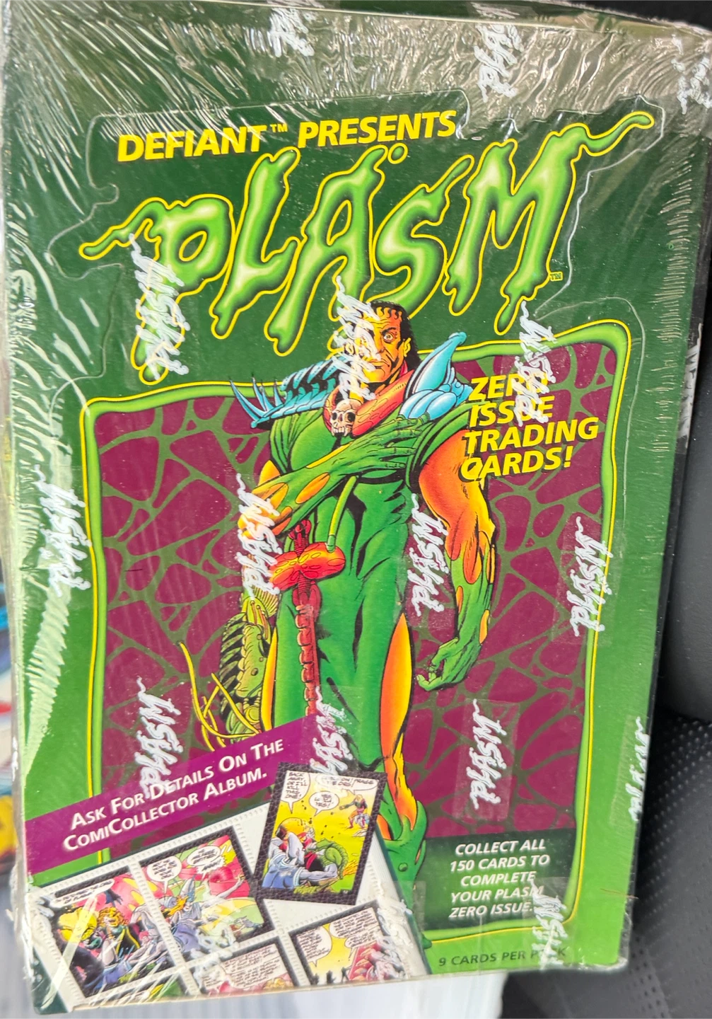 Defiant Plasm Zero Issue Trading Cards Sealed Box