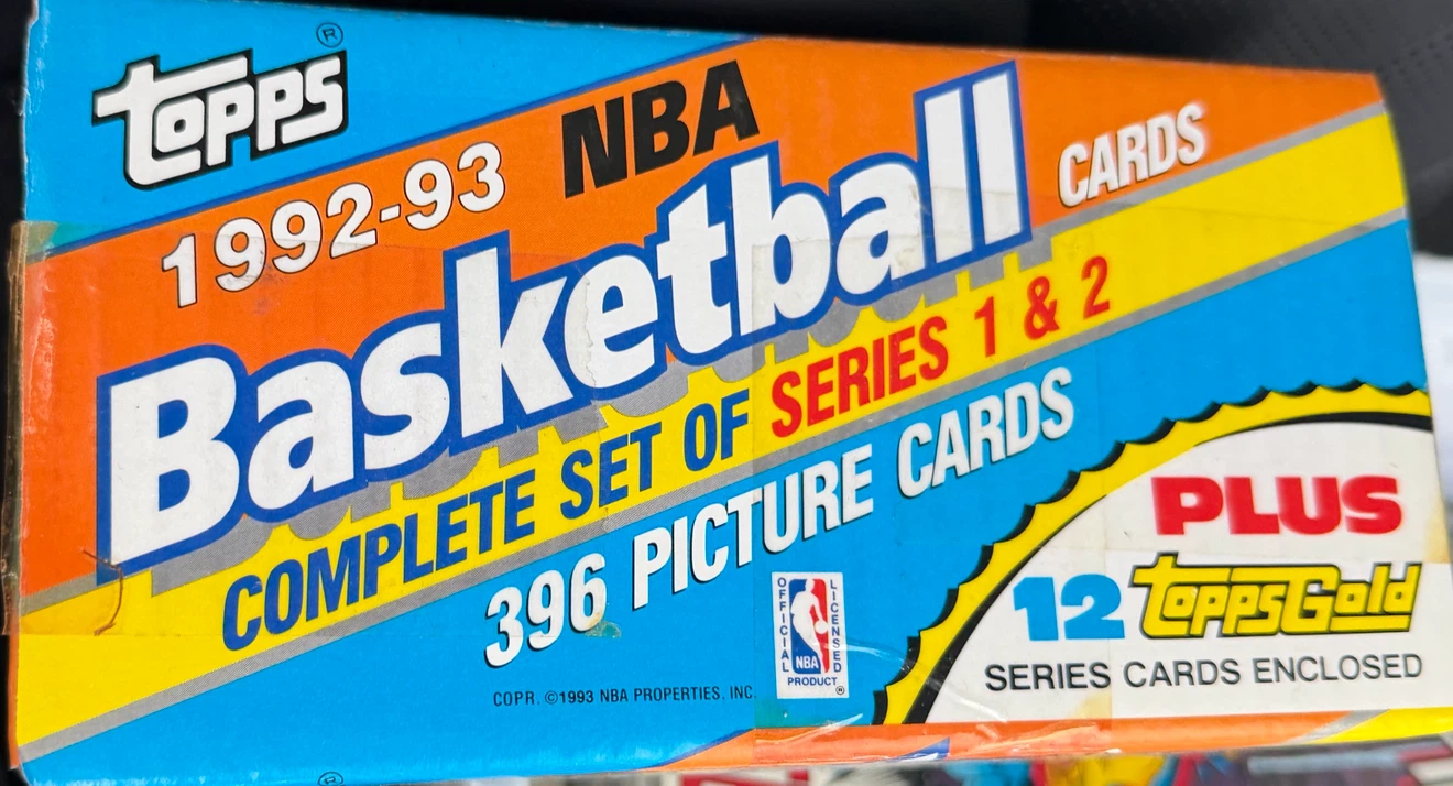 1992-93 Topps NBA Basketball Complete Set