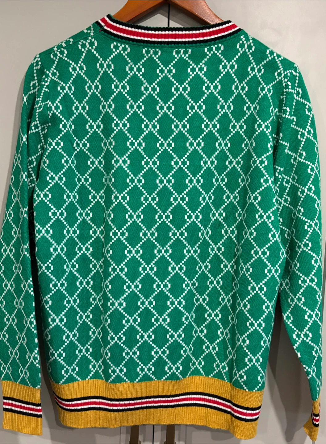 The House of Retro medium Green Patterned Sweater - photo 5