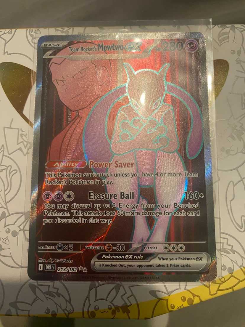 Team Rocket's Mewtwo ex 213/182 - photo 4