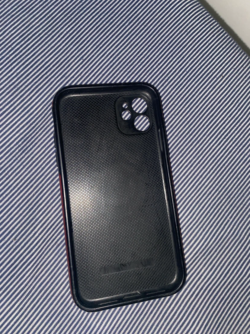 iPhone 11 mini Red Phone Case with Ring Holder - photo 2