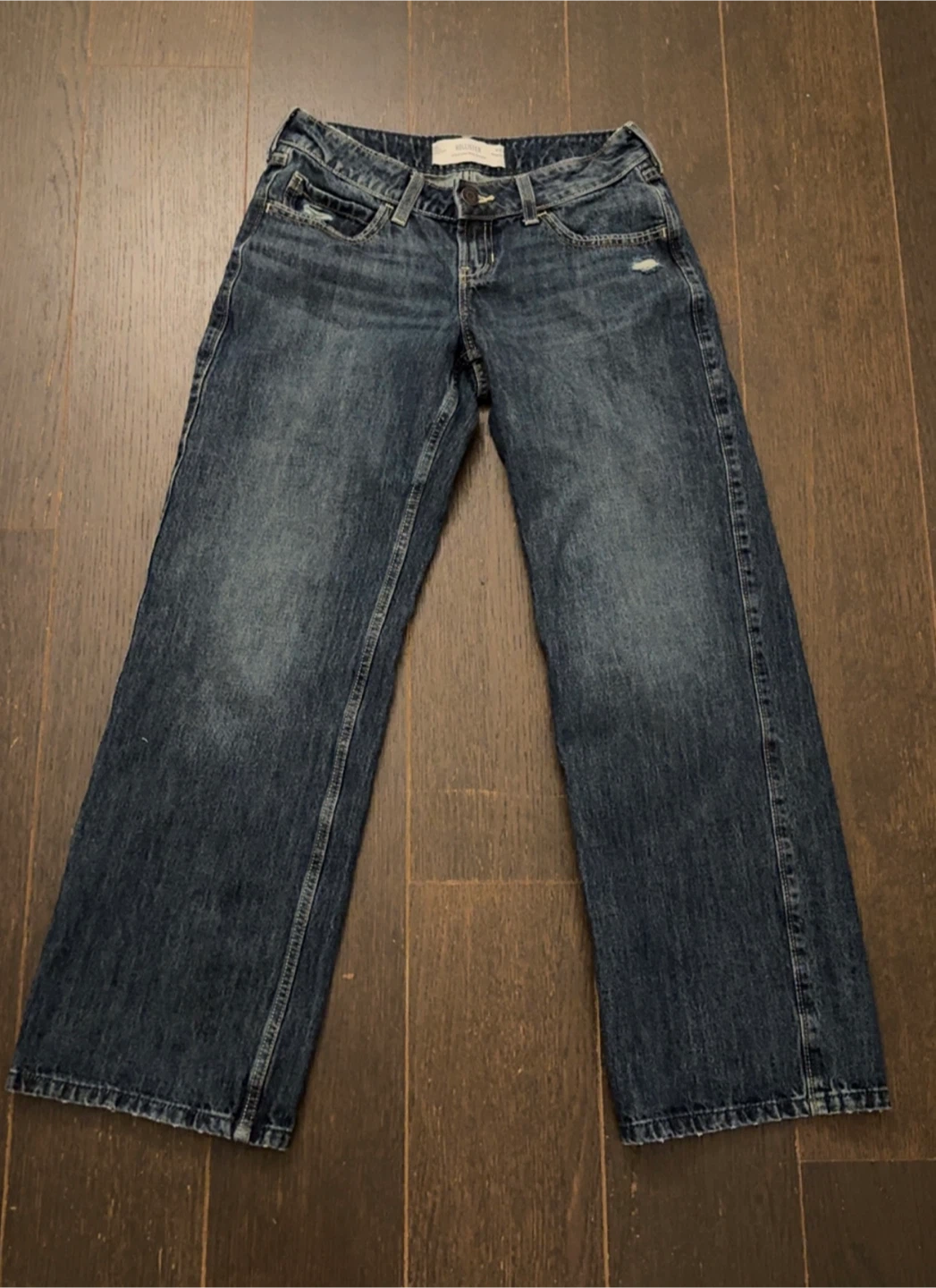 Hollister Ultra Low-Rise Baggy Jeans