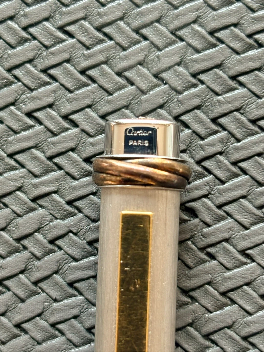 Rare Vintage Cartier Trinity Ballpoint Pen - photo 3