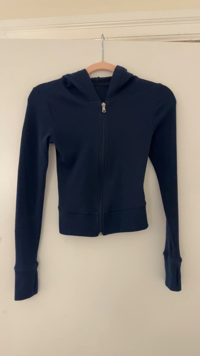 Hollister Gilly Hicks Zip Up Sweater