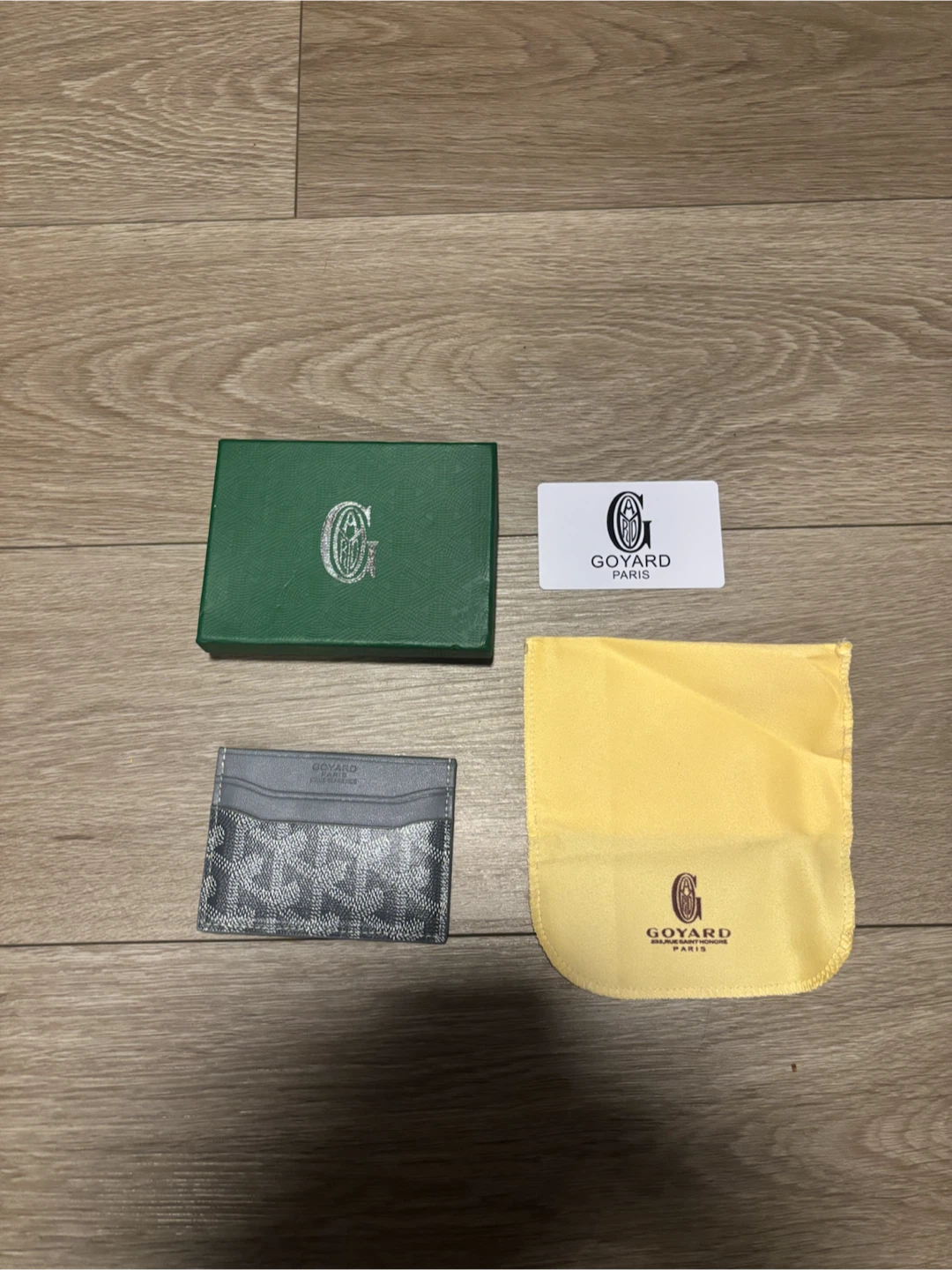 Goyard Saint Sulpice Card Holder - Grey