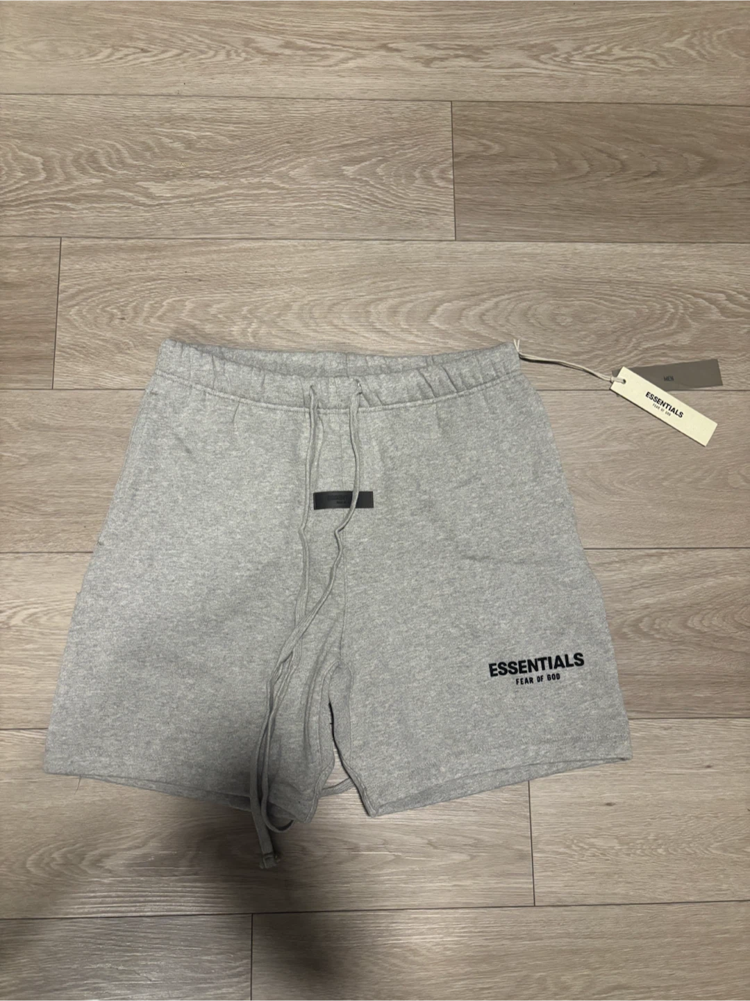 Grey essentials shorts